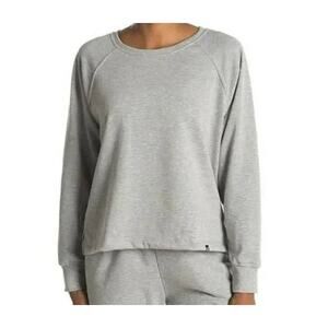 Circle X Heather Grey top Medium NEW Long sleeve Raglan Crew Neck Cozy CASUAL